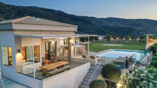 Villa Kedria with a panoramic ocean view - Souda (Suda) - 4
