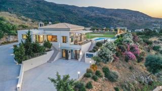Villa Kedria with a panoramic ocean view - Souda (Suda) - 0