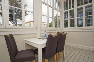 ruhige Lage, Veranda, gratis Nutzung vom AHOI Erlebnisbad - Villa Möwe FeWo 01 - 7