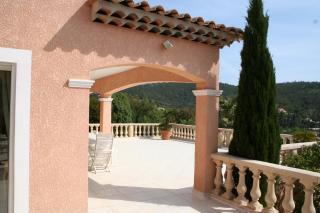 Villa La Pinède Les Issambres Golf de Saint Tropez - Vue mer panoramique de la piscine - Roquebrune-sur-Argens - 6