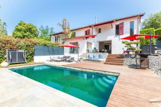 Villa Basoa - Villa avec piscine à 10 min plages - Bassussarry - 9