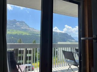 appartement petite ours flaine 2chambres avec wifi - Flaine - 7