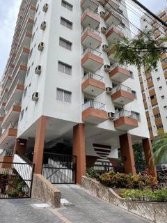 Apartamento 1 quarto varanda e vista livre 50 metros da praia Pitangueiras - Guarujá - 7