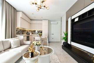 0023 Legend Luxury 1-Bedroom Apartment in Premium Complex,100m from the Sea - Eskiömerler - 8