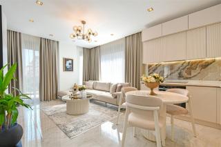 0023 Legend Luxury 1-Bedroom Apartment in Premium Complex,100m from the Sea - Eskiömerler - 0