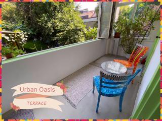 Urban Oasis Basel - Cozy, Eco-friendly and Modern Apartment with Terrace & Garden - Allschwil - 4