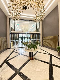 Studio in Nest One 22nd floor with Humo Arena view - Tasjkent - 6