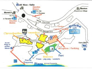 Appartement 8 personnes avec Wi-Fi et vue sur mer - FR-1-827-29 - Roquebrune-Cap-Martin - 1