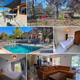Maison Harmonia! Private Pool, BBQ, AC and Playground - Besse-sur-Issole - 9