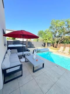 Somptueuse villa de luxe, jacuzzi et piscine - 7