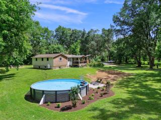 Waterfront 5 Br Pool Hot Tub Pavilion Fire Pit - Elkton - 9
