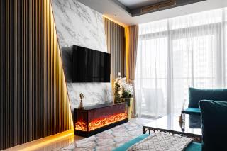 FULL Burj Khalifa view LUX 2Bedroom with Rooftop Pool Central location in Paramount Hotel Midtown - Dubai - 7