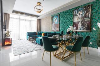 FULL Burj Khalifa view LUX 2Bedroom with Rooftop Pool Central location in Paramount Hotel Midtown - Dubai - 4