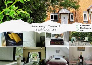 Home away Tamworth Staffordshire 4 Bedroom 3 Bathroom - Semi Detached House - Glascote - 0