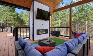 Harvest Moon Lodge - Couples family hot tub sauna - Broken Bow - 6