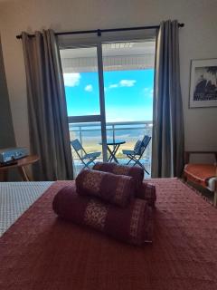 Helbor Stay Santos Pompéia Gonzaga - Varanda vista mar - Santos - 6