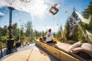 Glass Igloo With Panoramic Views In Åsbygda - Jevnaker - 4