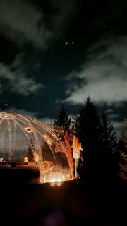 Glass Igloo With Panoramic Views In Åsbygda - Jevnaker - 3