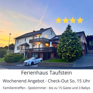 Familientreffen - Ganzes Haus - Spielplatz - Spielzimmer - Garten - Scheune - Terasse - Grill - Ferienhaus Taufstein - Herbstein - 0