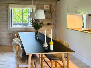 Log Cabin With View Of Beach Meadow And Sea - Tranekær - 9