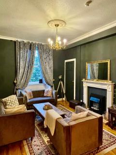 Glamours stylish Victorian apartment near city centre - Edimburgo - 4