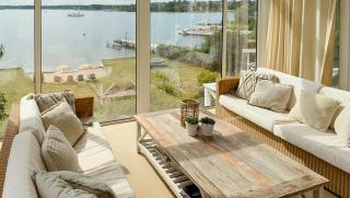 Modern Archipelago Island House With Private Beach - Värmdö - 5