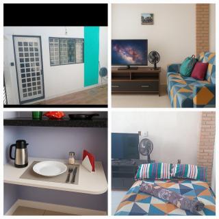 Micro-casa1 pedregal Novo Gama GO prox Valparaiso ideal para trabalho descanso silêncio - 0