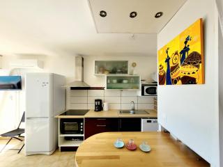 Studio moderne climatisé, 2 pers, face à la mer, proche plage et commerces, Canet-en-Roussillon - FR-1-794-133 - Canet-en-Roussillon - 5