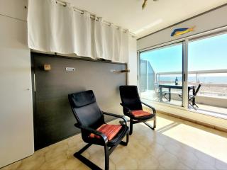Studio moderne climatisé, 2 pers, face à la mer, proche plage et commerces, Canet-en-Roussillon - FR-1-794-133 - Canet-en-Roussillon - 3