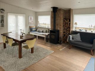 Black Wooden Summer House By The West Coast - 1