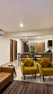 Apartamento con vista al mar y río, albercas, gym, facturamos - Conchal - 6