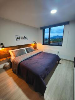 Elemental Patagonia depto cama king con vista al fiordo y piscina climatizada - Puerto Natales - 0