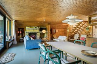 70S Holiday Home With Fjord Views At Lyby Beach - 5