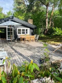 Idyllic Log Cabin Close To Forest And Kattegat - 0
