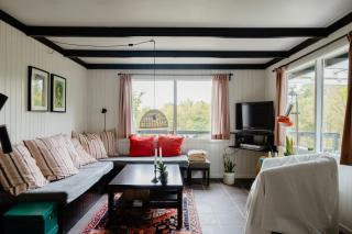 Cozy Holiday Home With Forest And Fjord Views - Roslev - 1