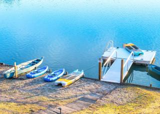 Lakefront Villa with 180 degree view private dock and boats - Groveland - 3