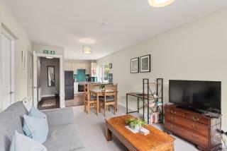 Modern flat near Murrayfield stadium, sleeps 4 - Édimbourg - 7