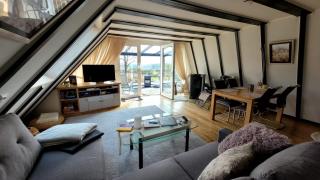 Wohlfühloase in der Eifel mit Weitblick in die Natur, Seenähe, Poolnutzung, Minigolf, Tennis und vieles mehr - 6