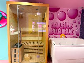 Capsule Bubble Jacuzzi Sauna Switch 2 - Maubeuge - 8