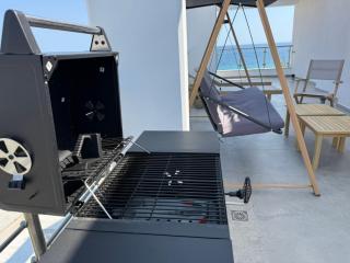 Luxe Panorama Penthouse with Private Jacuzzi, BBQ and Sea View - Nea Kallikratia - 6