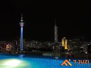 KL &118 Tower View 1R1B Netflix 19F & Best View Infinity Pool - Kuala Lumpur - 7