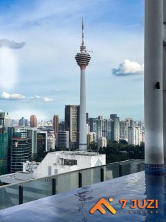 KL &118 Tower View 1R1B Netflix 19F & Best View Infinity Pool - 2