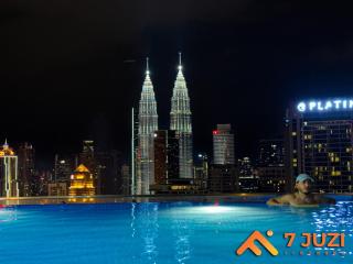 KL &118 Tower View 1R1B Netflix 19F & Best View Infinity Pool - Kuala Lumpur - 1