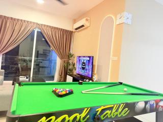 CIQ 3mins 7pax 3&1bdrm WIFI-Pool table-SmartTV - 9