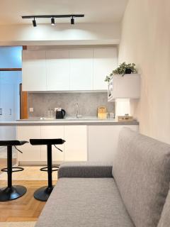 Bright and Modern Studio with Balcony - 3