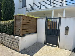 Appartement T3 cosy avec jardin à deux pas du centre de Meschers, garage et animaux admis - FR-1-738-1 - 2