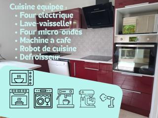 Independent F2 pool sauna garden - Solignac-sur-Loire - 8