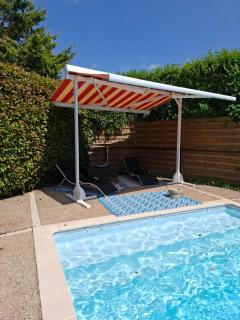 Independent F2 pool sauna garden - Solignac-sur-Loire - 4