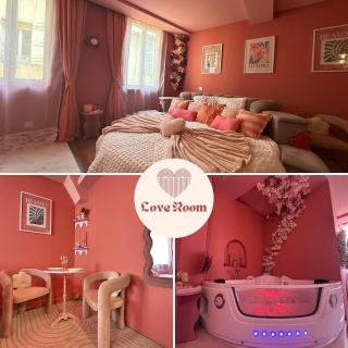 LE LOVE-ROOM, Jacuzzi, Hyper-centre - Mâcon - 0