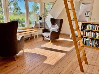 Ferienhaus Rügen Natur Urlaub Wasserblick Sauna - 6